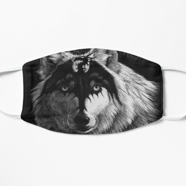 DRAGON WOLF Flat Mask