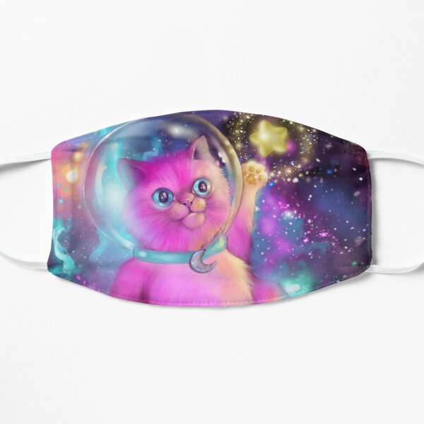 Cat-ra-naut Flat Mask
