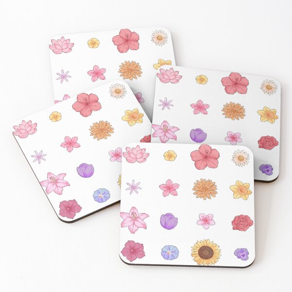 Item preview, Pastel Flower Set designed and sold by unicronpotato.