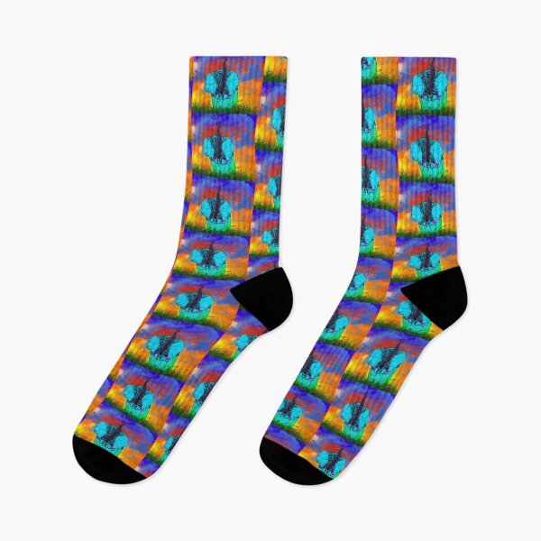 Item preview, colorful elephant designed and sold by ACED2112.