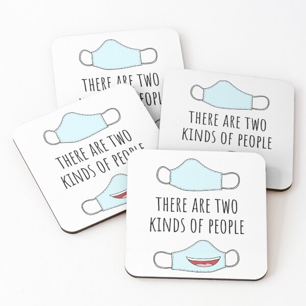 Item preview, Two kinds of people wearing masks. designed and sold by brigach.