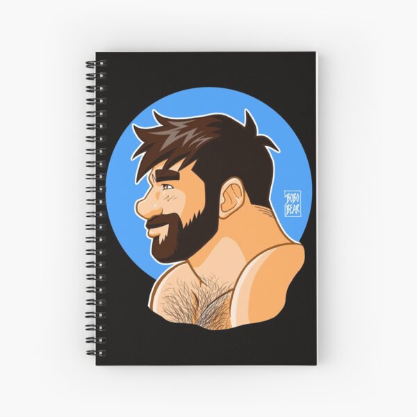 ADAM PORTRAIT - PROFILE Spiral Notebook
