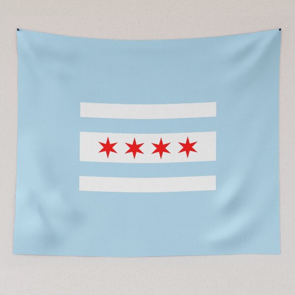 Item preview, Chicago Flag designed and sold by boukou9.