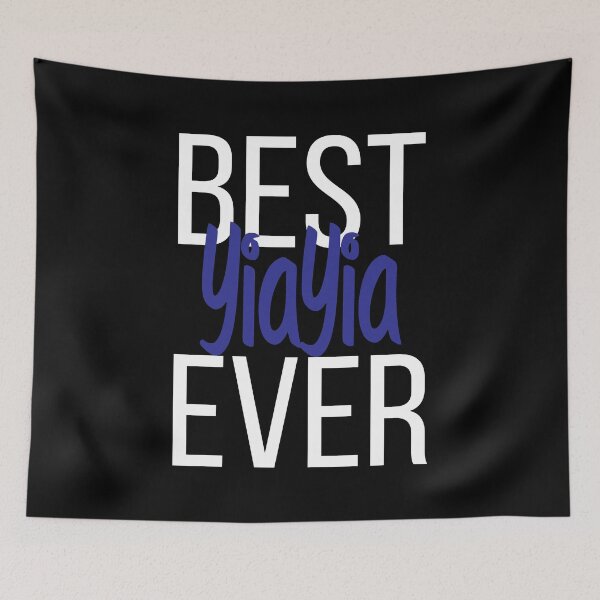 Item preview, Best Yiayia Ever YaYa Life Greek Grandma Grandmother Growing Up Greek designed and sold by ProjectX23.
