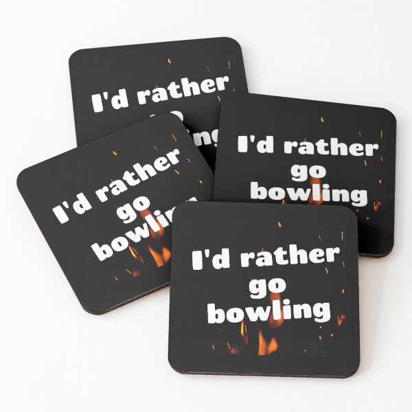 Item preview, I'd rather go bowling designed and sold by Darksun427.