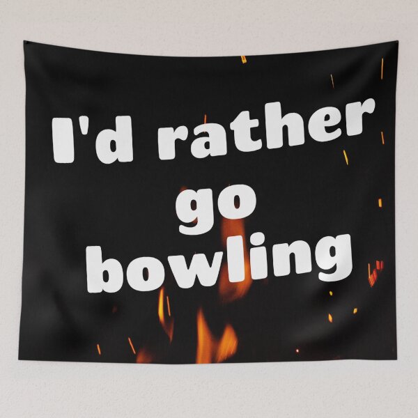 Item preview, I'd rather go bowling designed and sold by Darksun427.