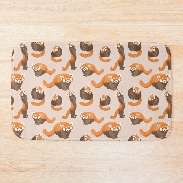 Item preview, RED PANDA PATTERN ROSE designed and sold by Catastroish.