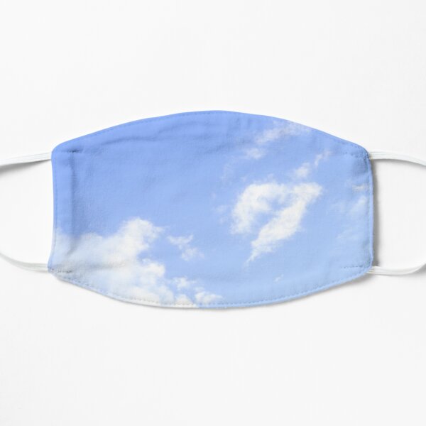 sky aesthetic Flat Mask