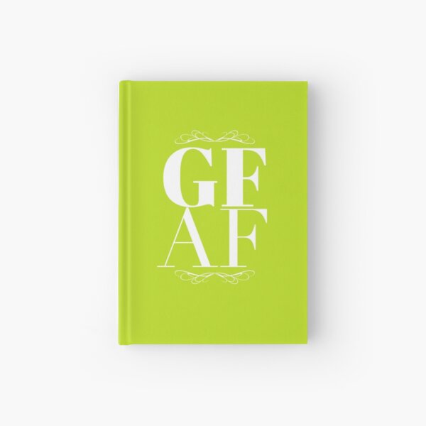 Gluten Free AF Hardcover Journal