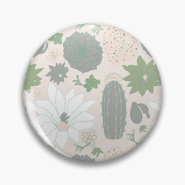 Item preview, White Cactus Floral designed and sold by StudioPosies.