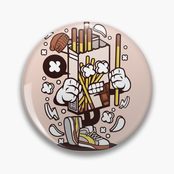 Item preview, Chocolate Stick Cartoon Character - Fun illustration for the sweet tooths! designed and sold by Nickelparis.