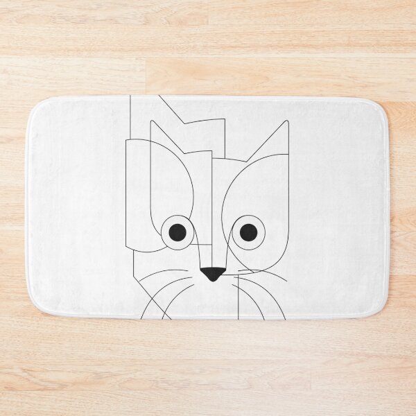 Item preview, Curious cat designed and sold by Bulografik.