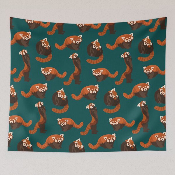 Item preview, RED PANDA PATTERN designed and sold by Catastroish.