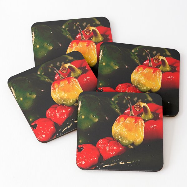 Item preview, Peppers in Hot Abstract designed and sold by Allen Penton.