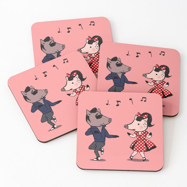 Item preview, Rockabilly boars designed and sold by kobaco.