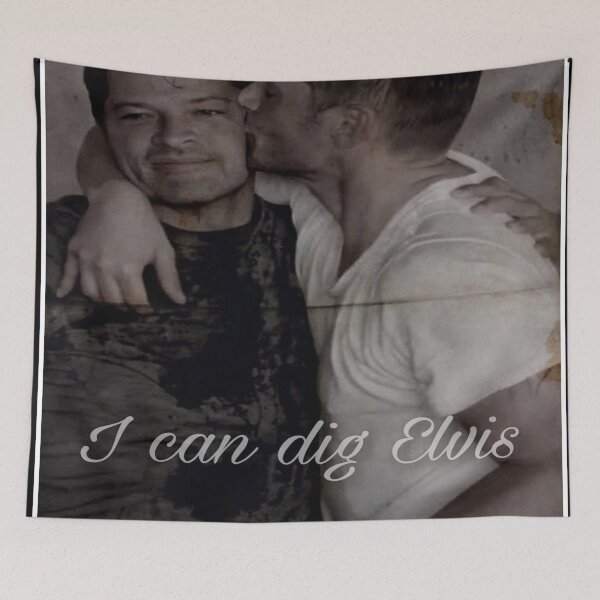 Item preview, I can dig elvis destiel/cockles  designed and sold by Imperioimpala.