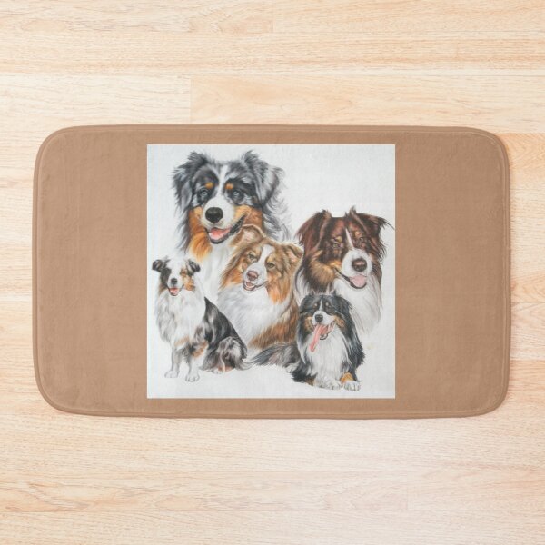 Item preview, Australian Shepherd Montage designed and sold by BarbBarcikKeith.