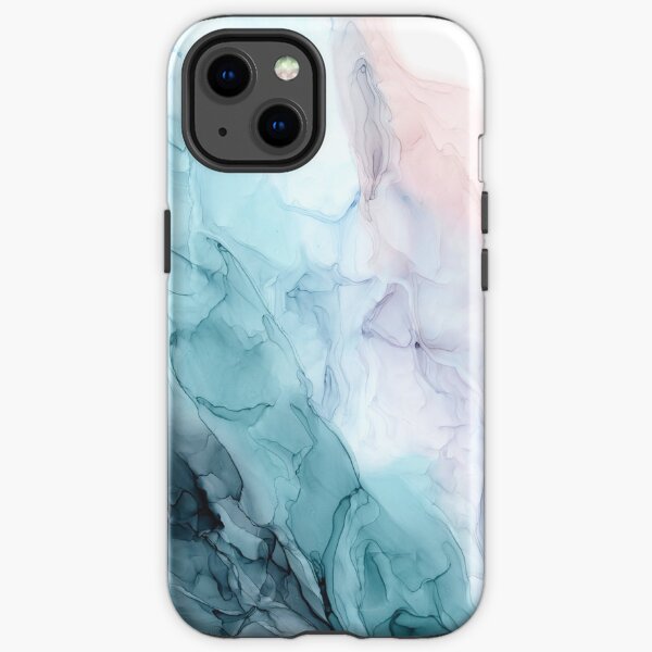 Beachy Pastel Flowing Ombre Abstract 1 iPhone Tough Case