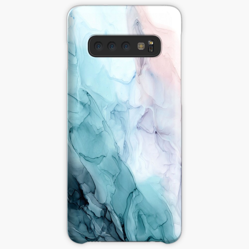 Beachy Pastel Flowing Ombre Abstract 1 Case & Skin for Samsung Galaxy