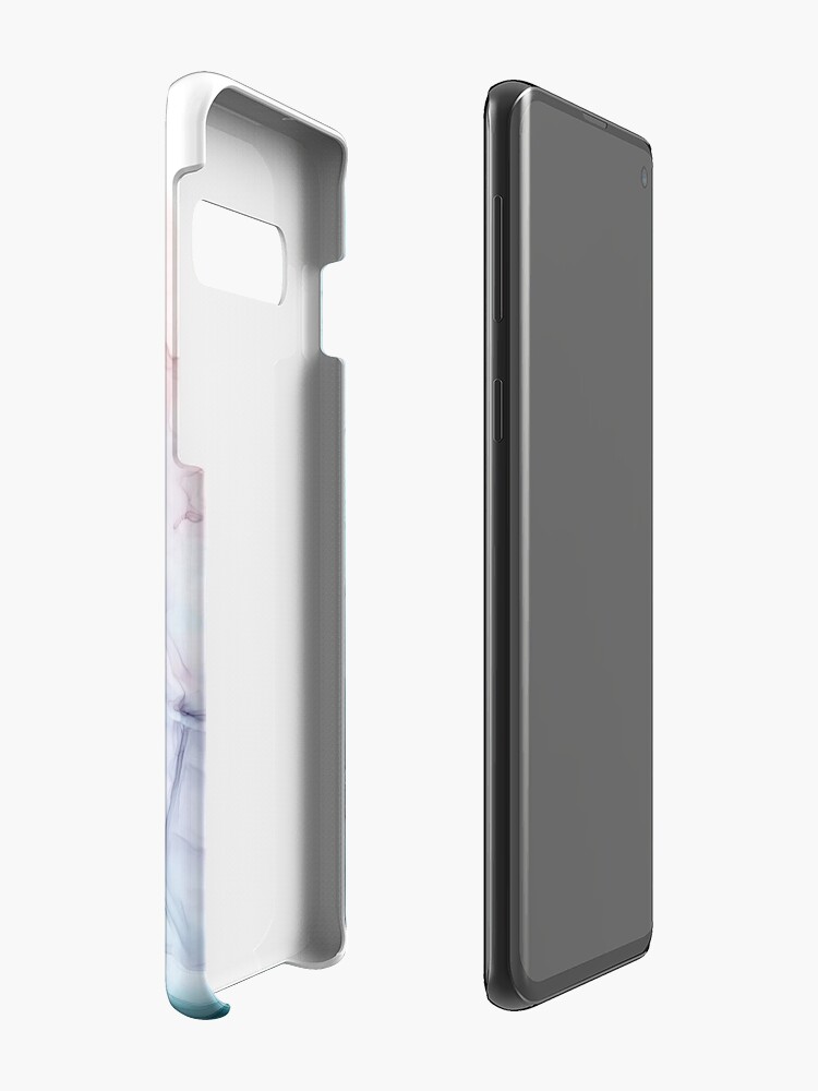 Alternate view of Beachy Pastel Flowing Ombre Abstract 1 Case & Skin for Samsung Galaxy