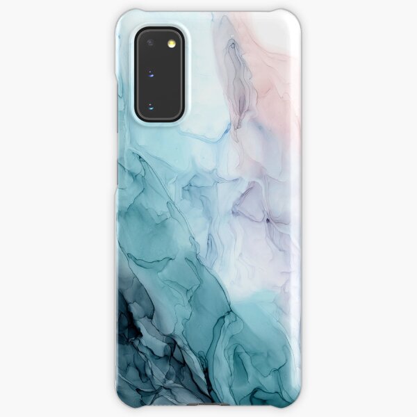 Beachy Pastel Flowing Ombre Abstract 1 Samsung Galaxy Snap Case