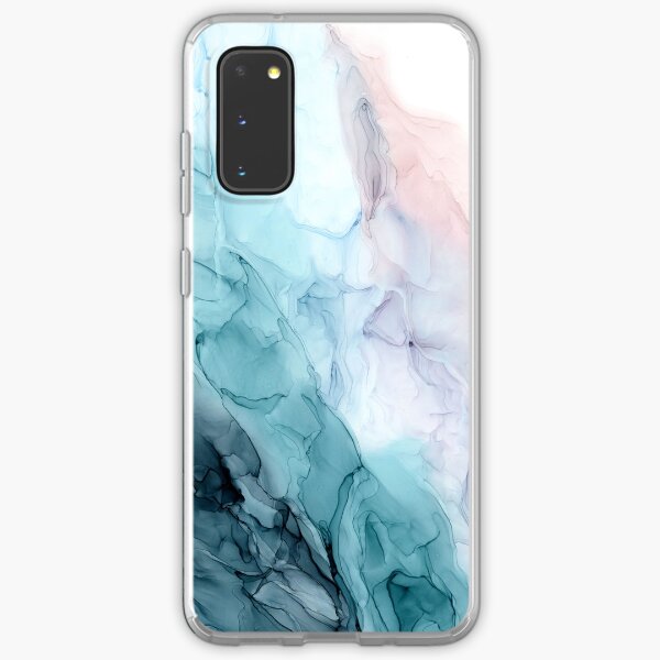 Beachy Pastel Flowing Ombre Abstract 1 Samsung Galaxy Soft Case