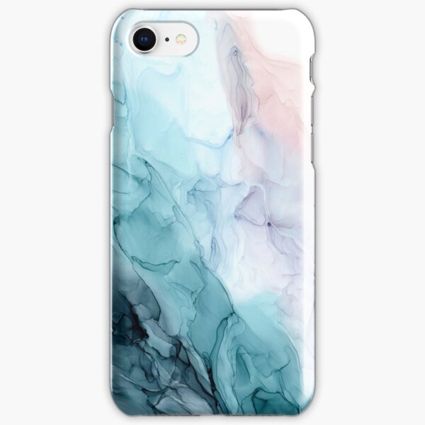 Beachy Pastel Flowing Ombre Abstract 1 iPhone Snap Case