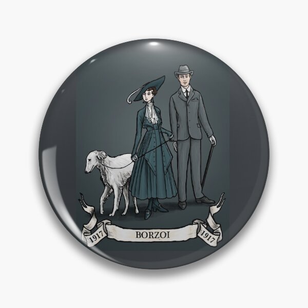 Item preview, Borzoi - 1917 designed and sold by bluebell42.
