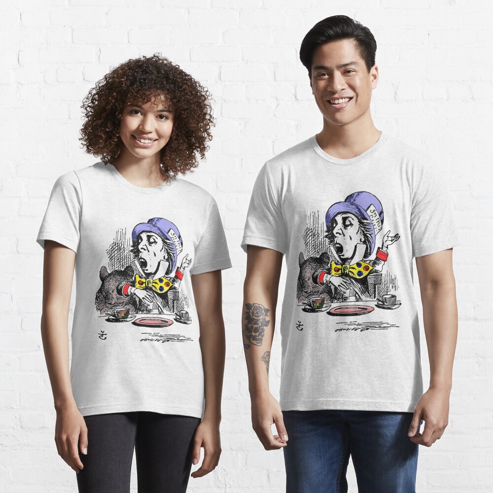 Custom Mad Hatter Boys Long Sleeve Shirt