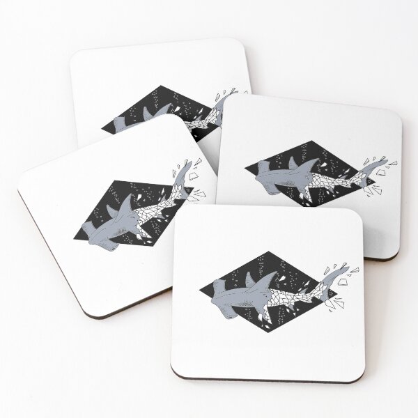 Item preview, Geometric Hammerhead Shark designed and sold by ArthomDesign.