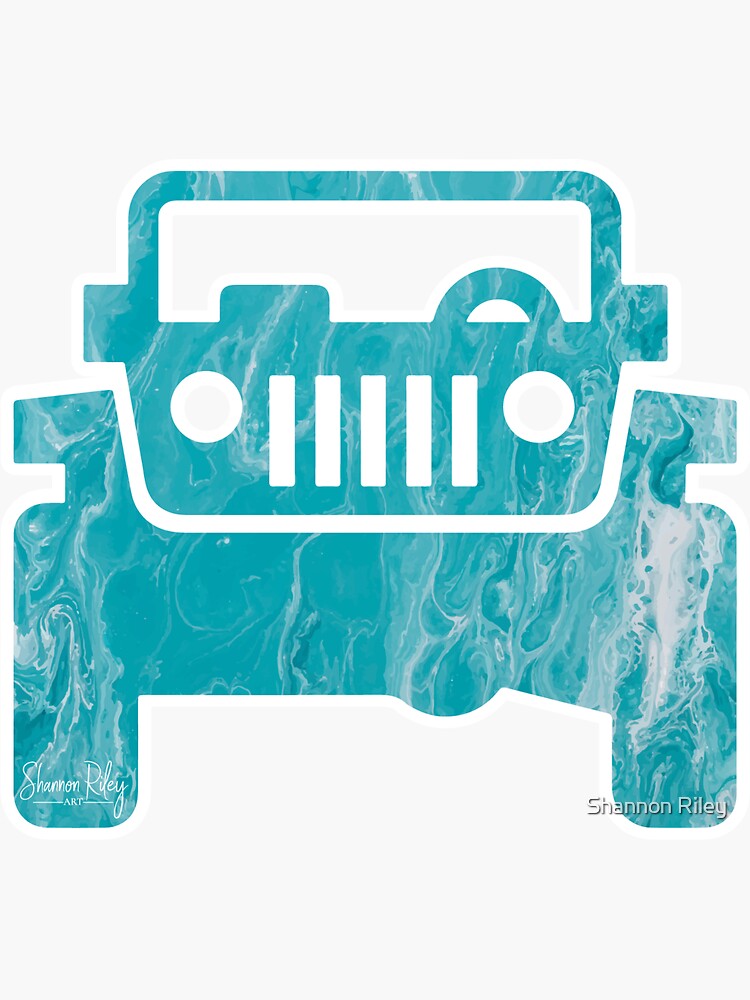 "Jeep Sticker" Sticker for Sale by shannonriley Redbubble