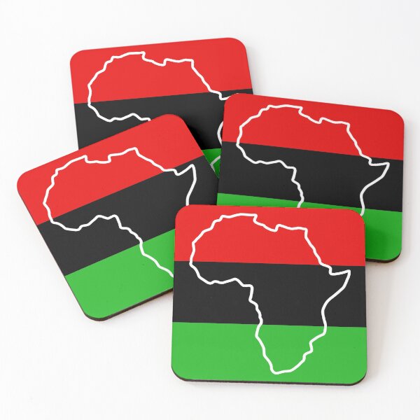 Item preview, afro american map flag designed and sold by tony4urban.