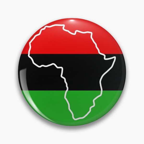 Item preview, afro american map flag designed and sold by tony4urban.