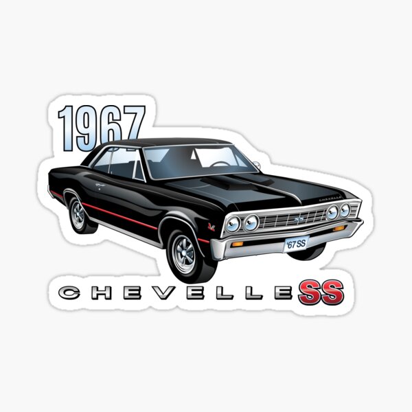 1967 Cherolet Chevelle Super Sport Sticker