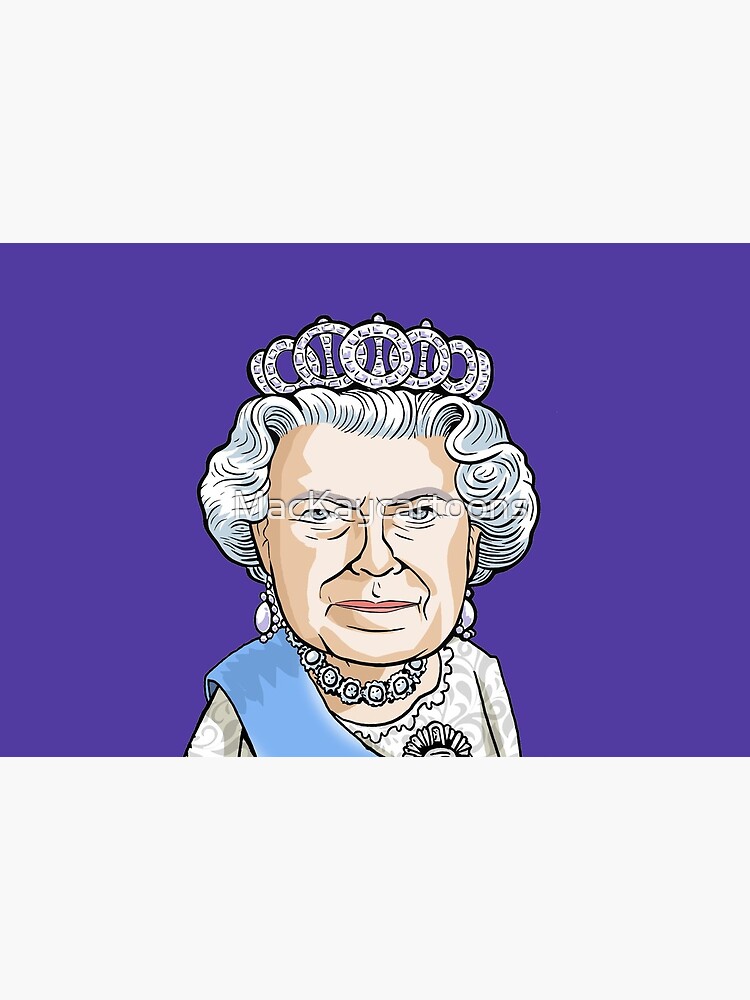Queen Elizabeth II by MacKaycartoons