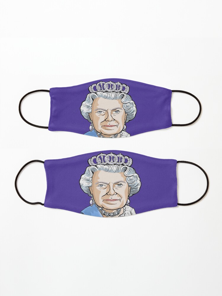 Alternate view of Queen Elizabeth II Mask