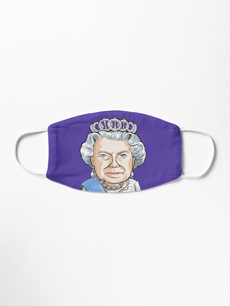 Alternate view of Queen Elizabeth II Mask