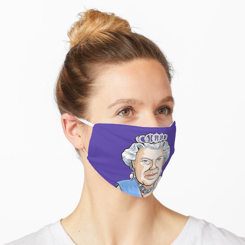 Queen Elizabeth II Mask