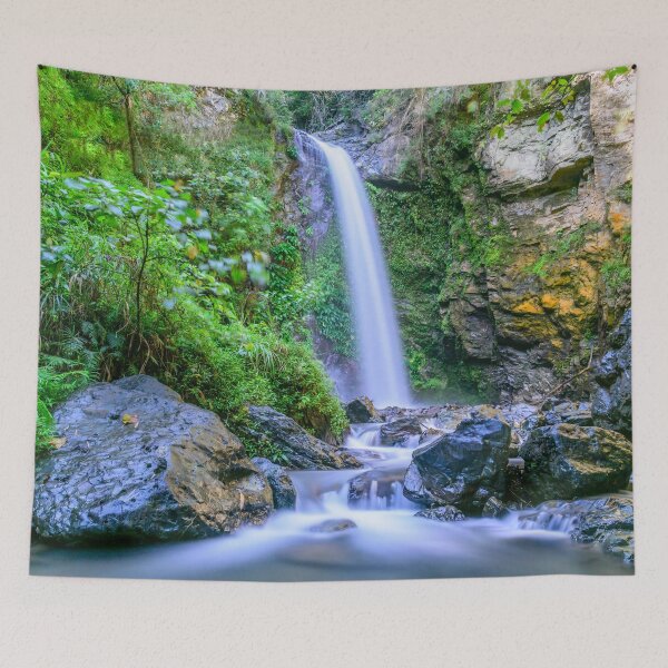 Item preview, Waterfall in the forest designed and sold by RezieMart.