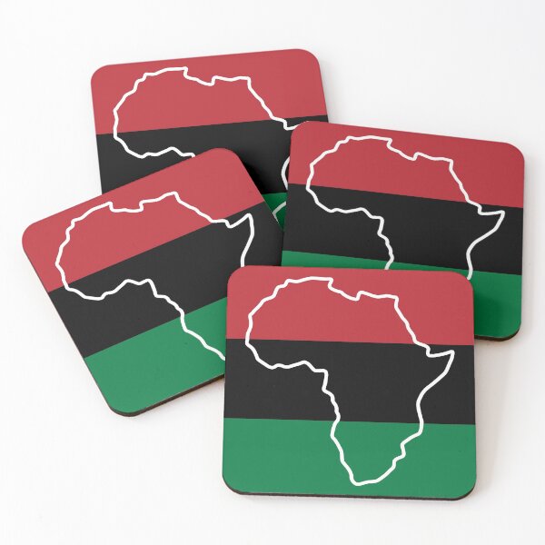 Item preview, afro american map flag designed and sold by tony4urban.