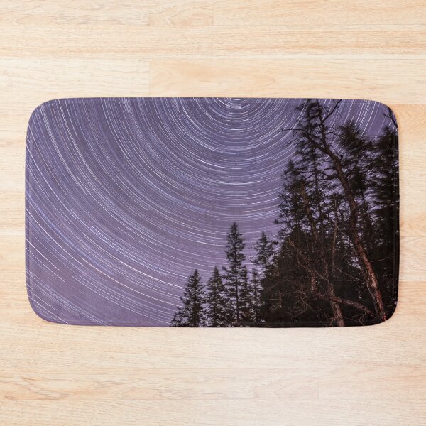 Item preview, Star trails over the river designed and sold by RezieMart.