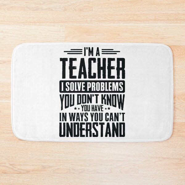 Item preview, Teacher Shirt I Solve Problems You Have Funny Gift Tee designed and sold by Orange Pieces.
