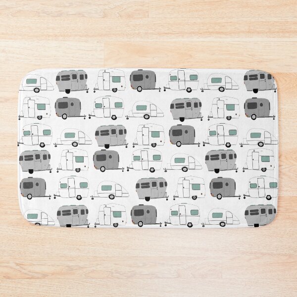 Item preview, chromatic vintage caravan pattern designed and sold by marie scowen.