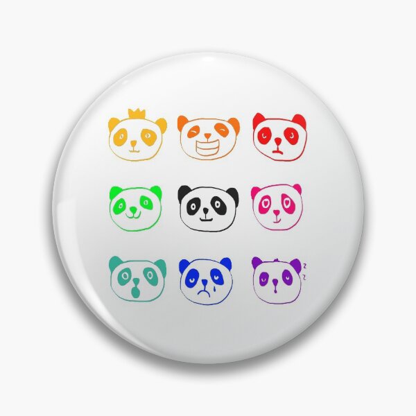 Item preview, emotional rainbow pandas designed and sold by marie scowen.