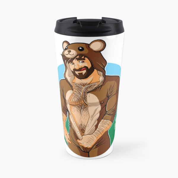 ADAM LIKES TEDDY BEARS Travel Mug