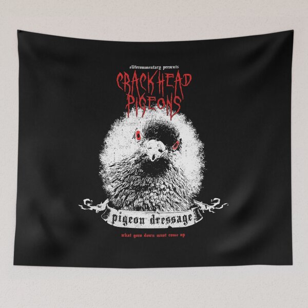 Item preview, Crackhead Pigeons #LifeCommentary designed and sold by nickheathsport.