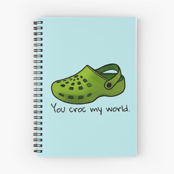 Item preview, you croc my world, shoes croc designed and sold by Collagedream.