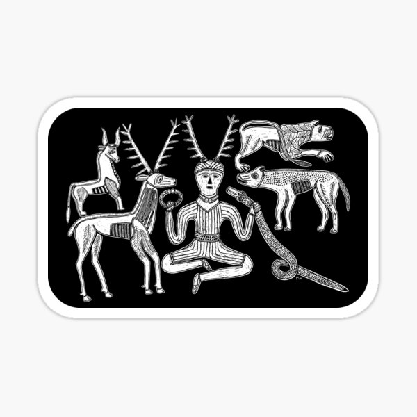 Item preview, God Cernunnos and Animals from the Gundestrup Cauldron  designed and sold by laforma.