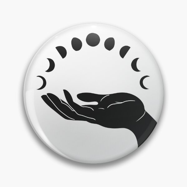 Item preview, Moon Phases in your hand designed and sold by KlickWitch.