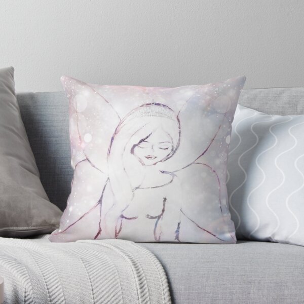 Sugar Plum Fairy Princess Throw Pillow